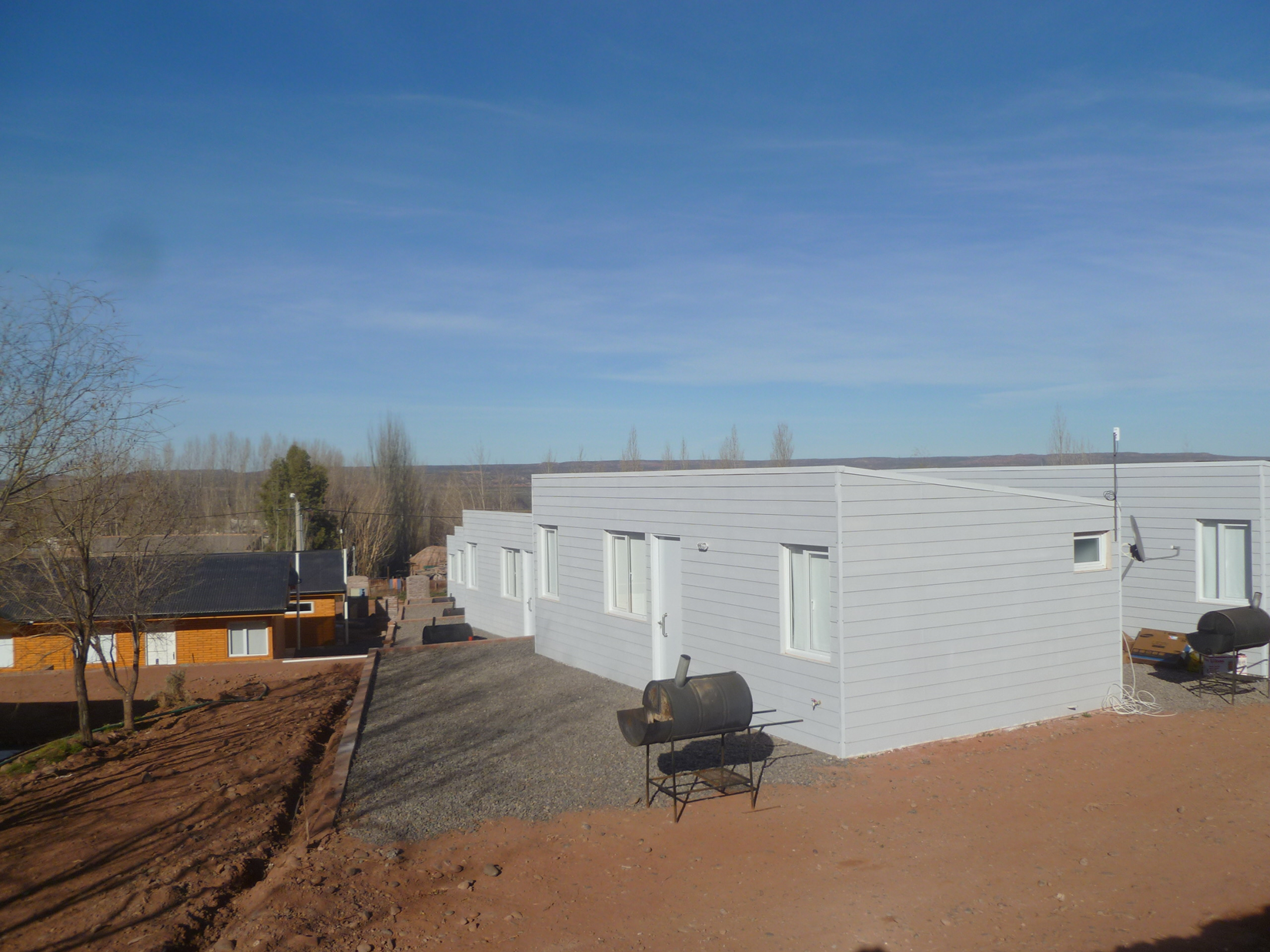 Casas independientes del complejo en Añelo